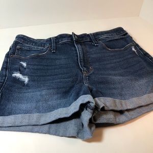 Abercrombie high rise shorts.